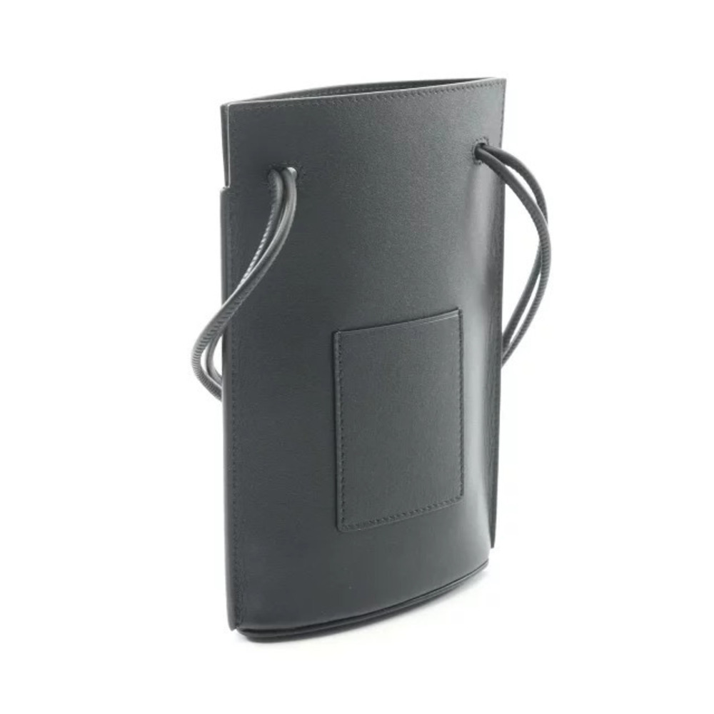 Loewe Bag Pocket Pele Black Dice Shoulder Leather
